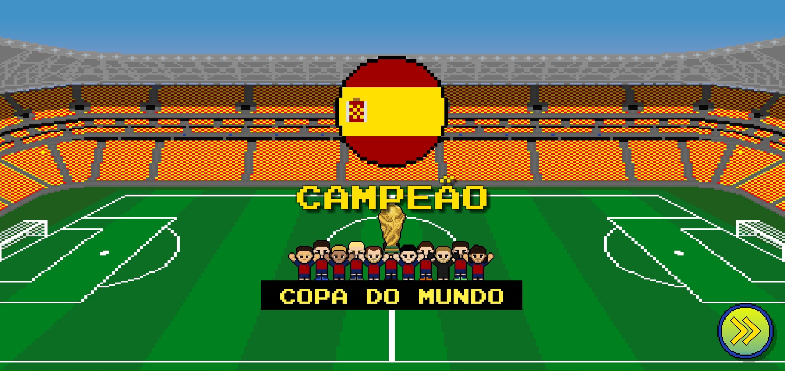 Tela de campeão do Olha a Batida